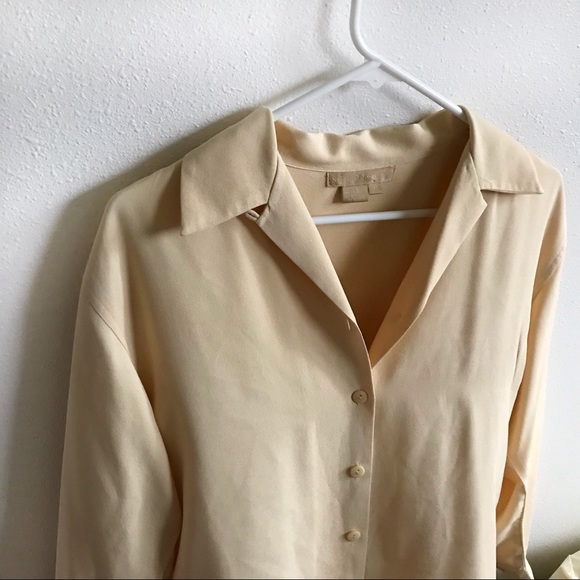 Studio 121 Silk Button Down Top* - Picture 5 of 8